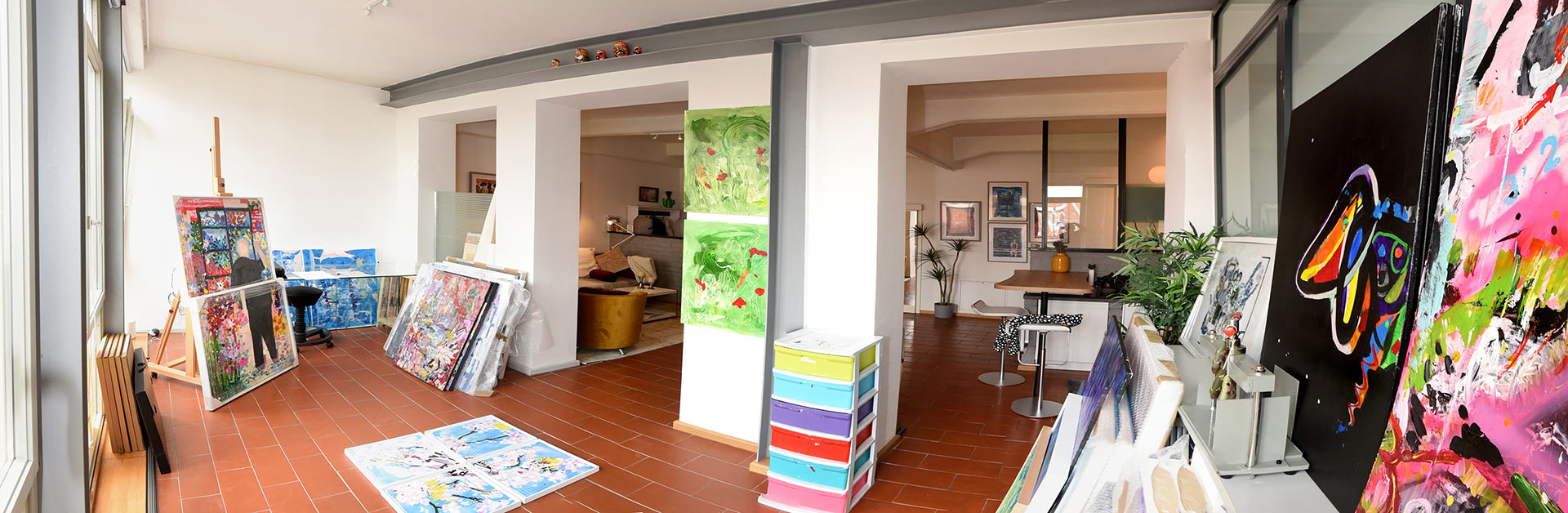 Das Atelier in Erfurt